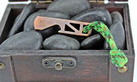 COPPER BOTTLE OPENER HIPPO