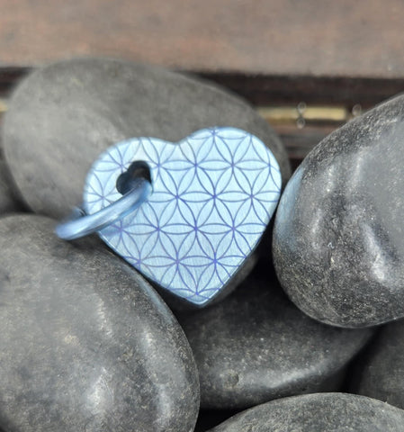 TITANIUM HEART PENDANT