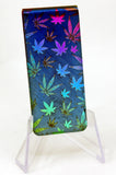 TITANIUM MONEY CLIP MARIJUANA