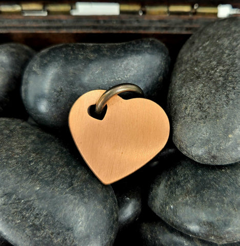 COPPER HEART PENDANT ladies