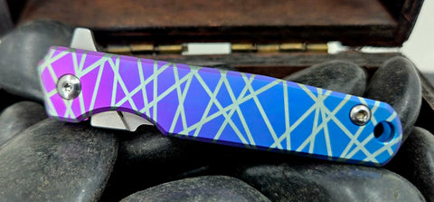 TITANIUM SCALPEL EDC anodized