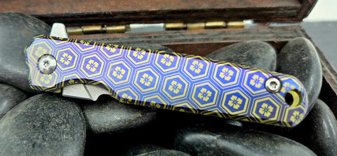 TITANIUM SCALPEL EDC anodized