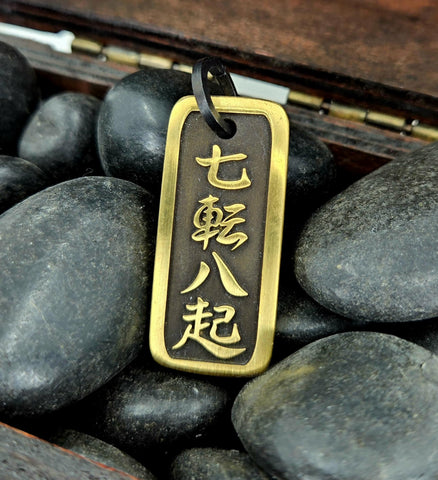 FALL Down 7 GET up 8 PENDANT necklace