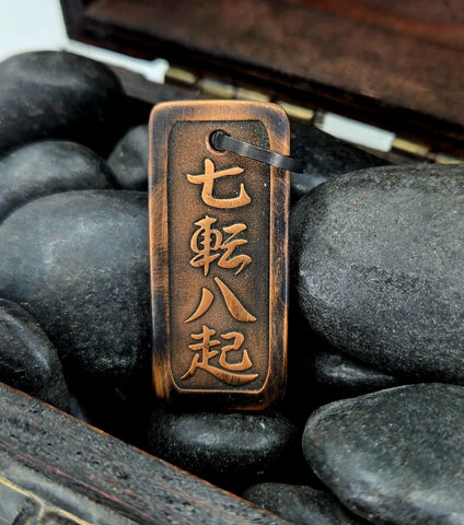 FALL Down 7 GET up 8 PENDANT necklace