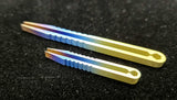 TWEEZERS Titanium Anodized Laser