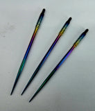 Titanium Toothpicks Set (3) and Aluminum case Stash