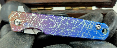 TITANIUM SCALPEL EDC anodized