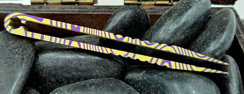 TWEEZERS titanium lasered anodized