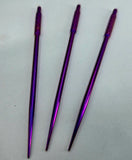 Titanium Toothpicks Set (3) and Aluminum case Stash