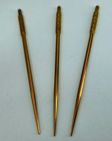 Titanium Toothpicks Set (3) and Aluminum case Stash