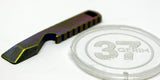 Pop It N Pry It Pry Bar titanium anodized