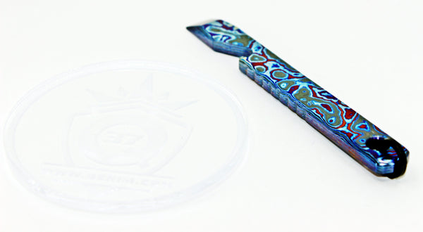 Black Timascus Pop It N Pry It XL pry bar – Qerim37