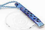 The Swiss Titanium edc pry bar Timascus