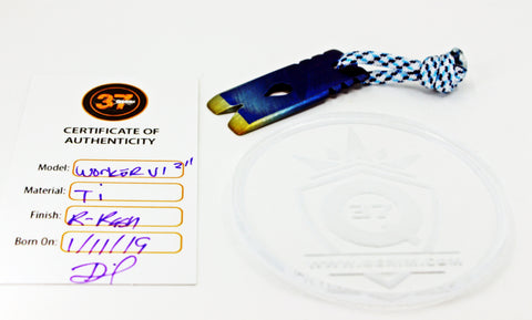 Worker Pry bar 2 inch edc