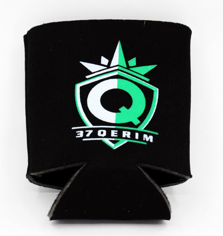 37Q SWAG Green logo drink Koozie