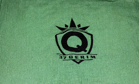 37Q SWAG 13x13 Shop Towel in Green with logo