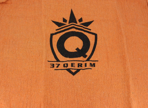 37Q SWAG 13x13 Shop Towel in Orange with logo