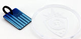 Betsy Ross American flag titanium zipper pull