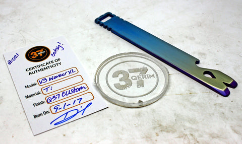Worker v3 XL titanium pry bar