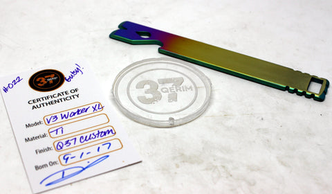 Worker v3 XL titanium pry bar