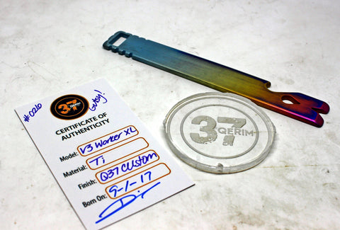 Worker v3 XL titanium pry bar