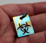 Bio Hazard Zipper Pull