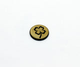 Lucky #13 brass dime coin