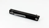 G10 Black Frame lock scalpel slim