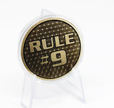 RULE #9 / AMERICAN EAGLE Challenge coin
