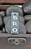 teamBRO Titanium pendant anodized and distressed and retro