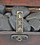 teamBRO brass pendant aged and grained OLDE