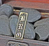 teamBRO brass pendant aged and grained OLDE
