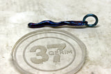 Timascus Pendant , key chain , zipper pull , necklace