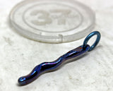 Timascus Pendant , key chain , zipper pull , necklace