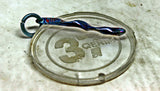 Timascus Pendant , key chain , zipper pull , necklace