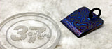 Black Timascus pendant pry bar