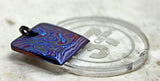 Black Timascus pendant pry bar