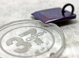 Black Timascus pendant pry bar